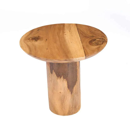 MANGO DRUM SIDE TABLE | NATURAL