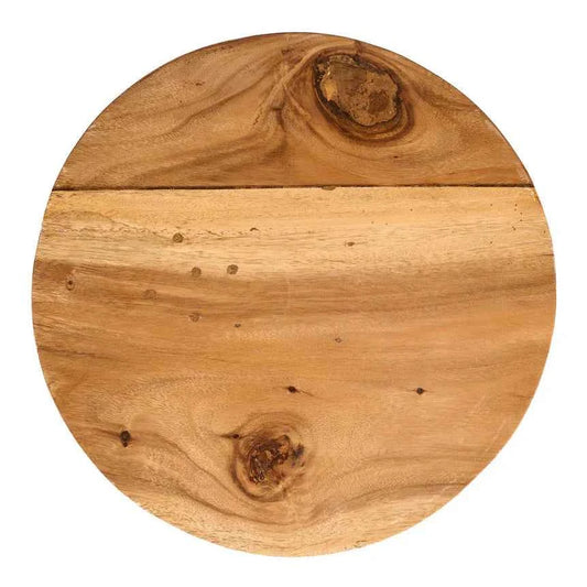 MANGO DRUM SIDE TABLE | NATURAL