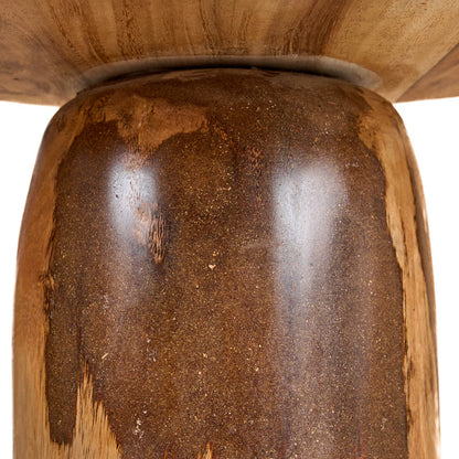 MANGO DRUM SIDE TABLE | NATURAL
