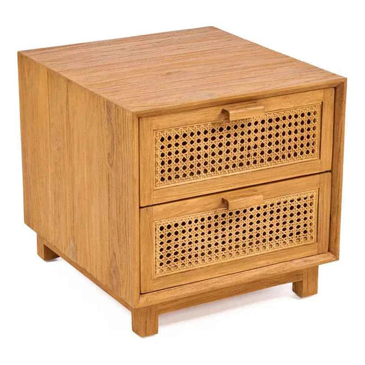 HARMONY (BED)SIDE TABLE | 2-DRAWERS | NATURAL