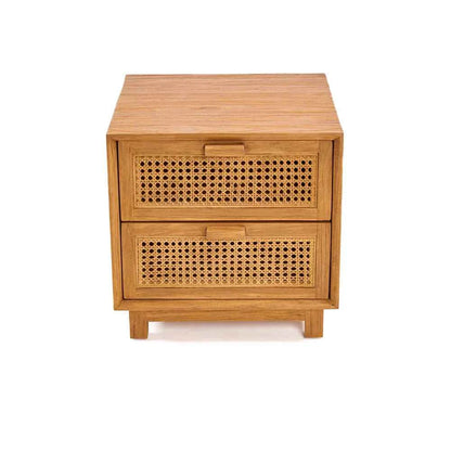HARMONY (BED)SIDE TABLE | 2-DRAWERS | NATURAL