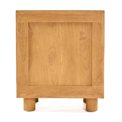 ECLIPSE (BED)SIDE TABLE | 2-DRAWERS | NATURAL