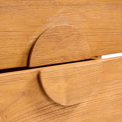 ECLIPSE (BED)SIDE TABLE | 2-DRAWERS | NATURAL