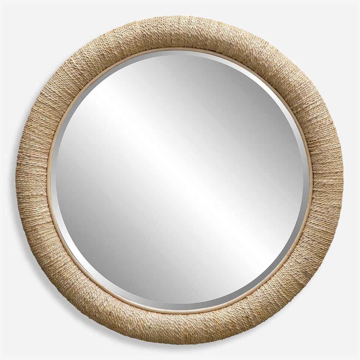 Mariner Round Mirror Natural