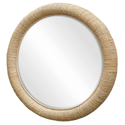 Mariner Round Mirror Natural