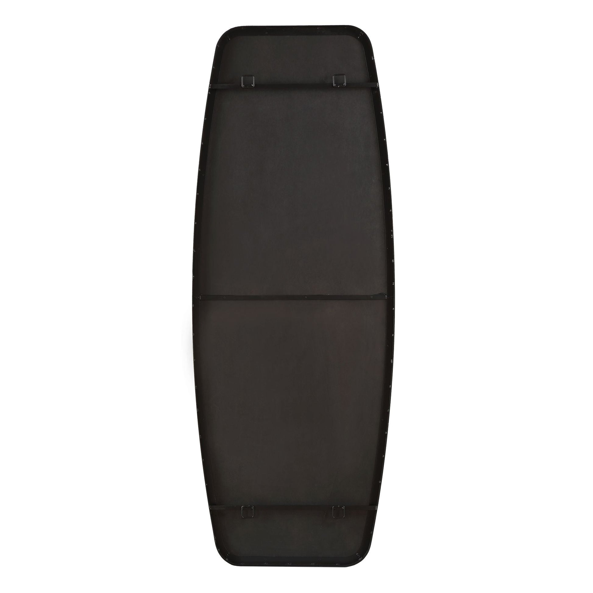 CASPIAN CURVED BLACK DRESSING MIRROR