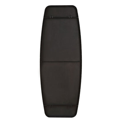 CASPIAN CURVED BLACK DRESSING MIRROR