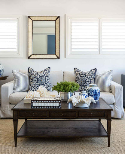 Henley Wood & Bone Mirror