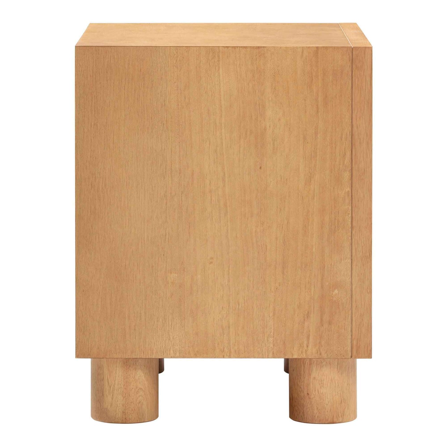 CELLA CROSSHATCH (BED)SIDE TABLE | 2-DRAWER | NATURAL