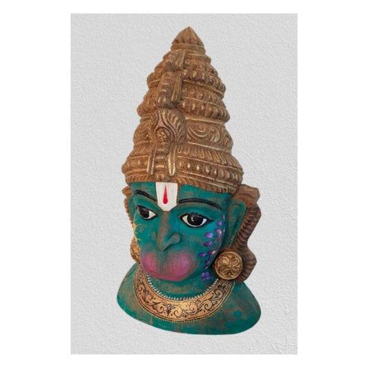 Handpainted Hanuman Head