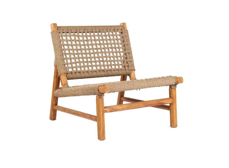 BAHAMAS ONE-SEATER  LOUNGER | NATURAL | OUTDOORS