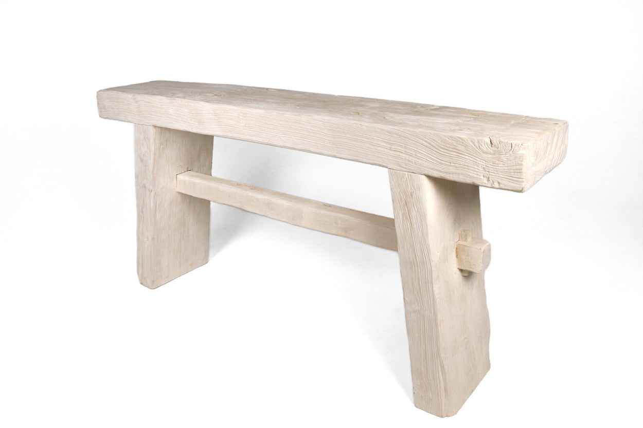 Teak Block Console A