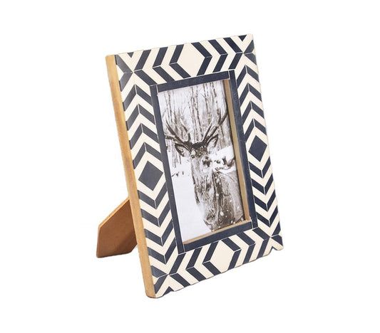 Bone Inlay Handmade Antique Home Decor Furniture Photo Frame