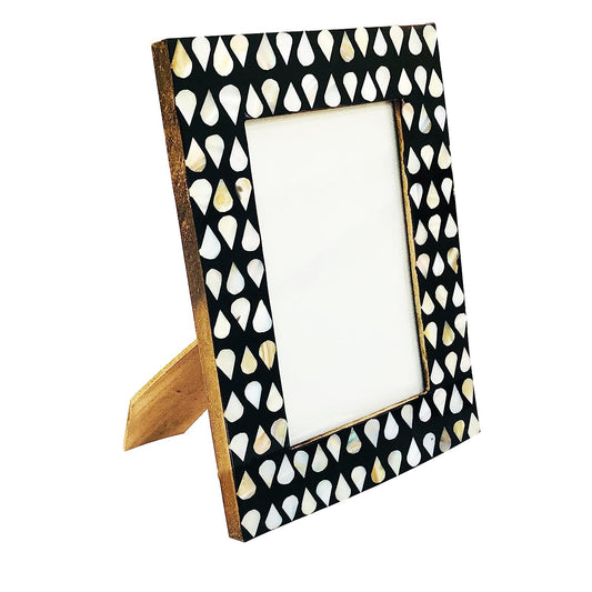 Bone Inlay Handmade Antique Home Decor Furniture Photo Frame