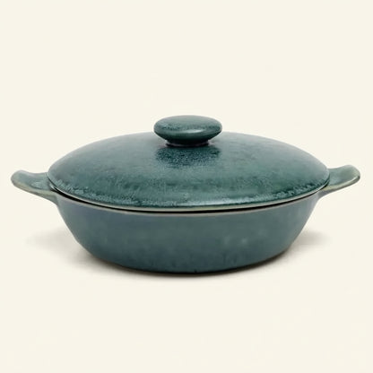 AQUA CERAMIC STEW POT | SET OF 4