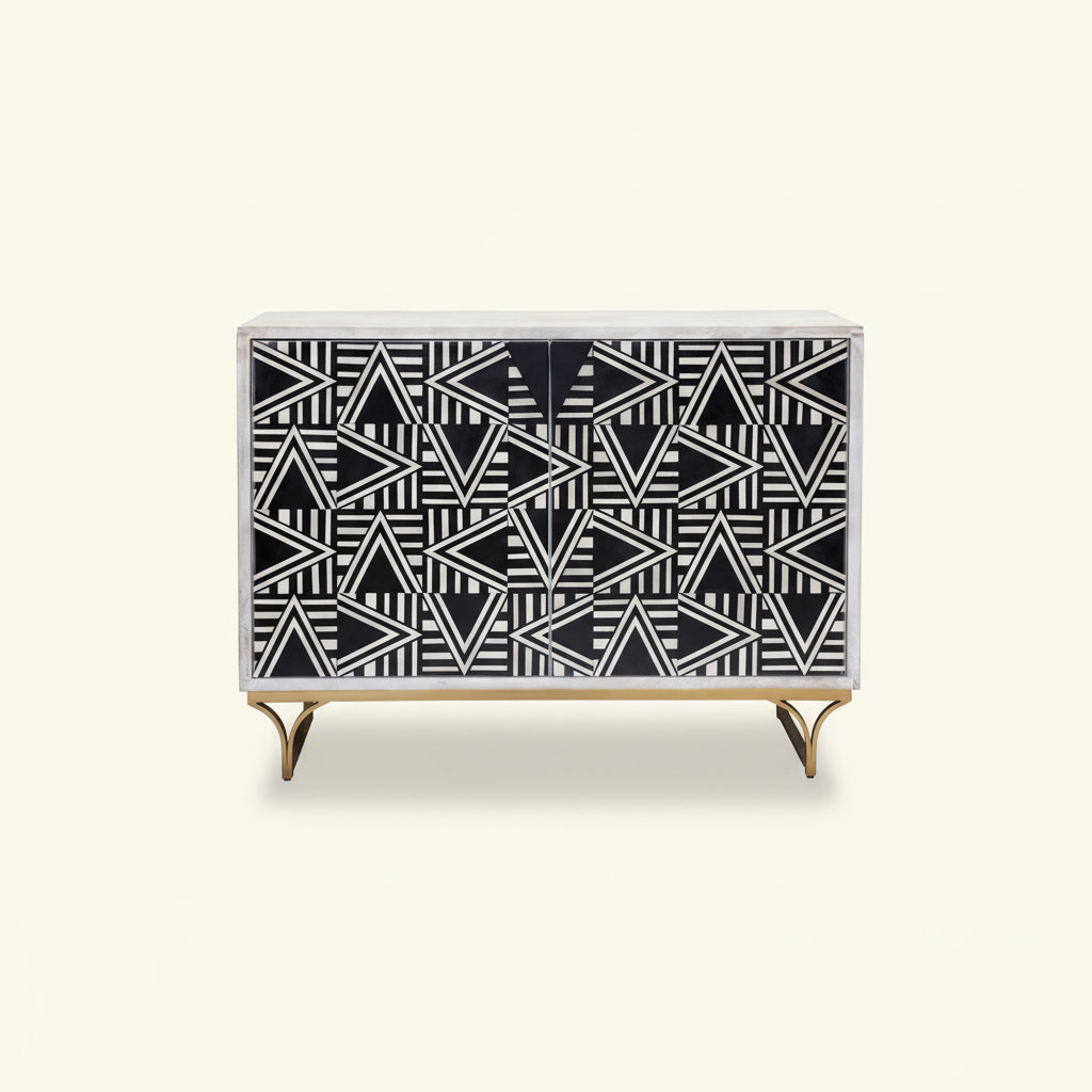 Martina - Hospitality Cabinet - Sandblasted White Wash