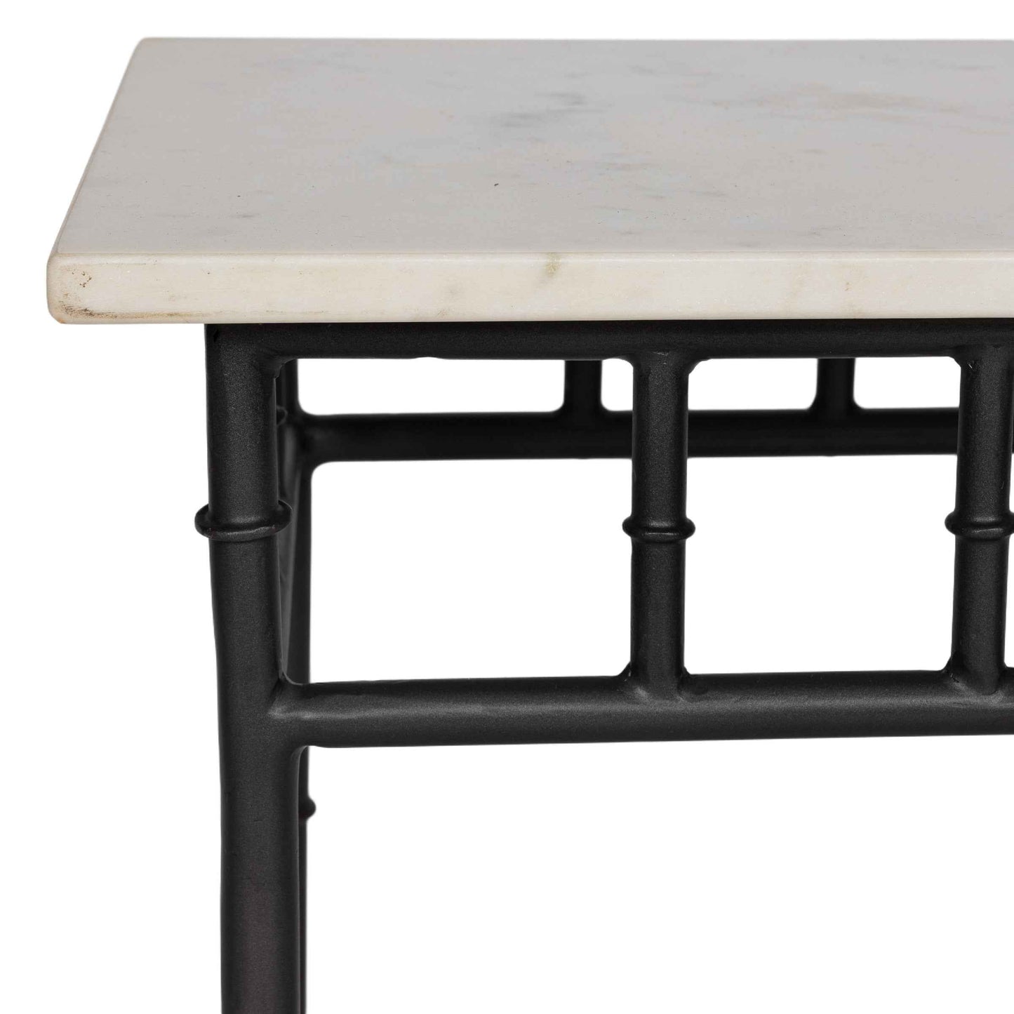 Jameson Iron Marble Side Table