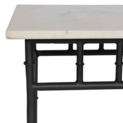 Jameson Iron Marble Side Table