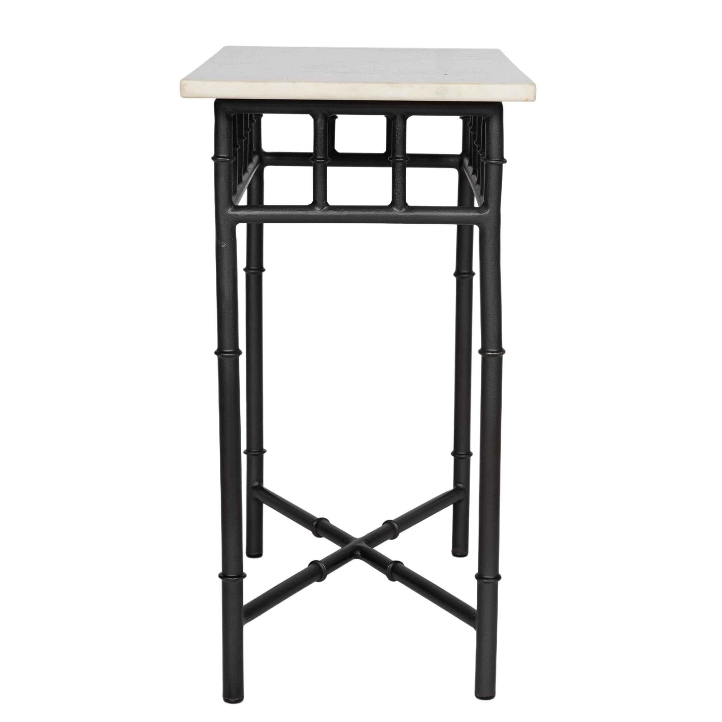 Jameson Iron Marble Side Table