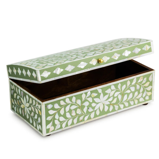 Mother of Pearl Inlay Jewelry Box - Exclusive Decorative box - Organizer & Storage - Special Gift - Home Decor.