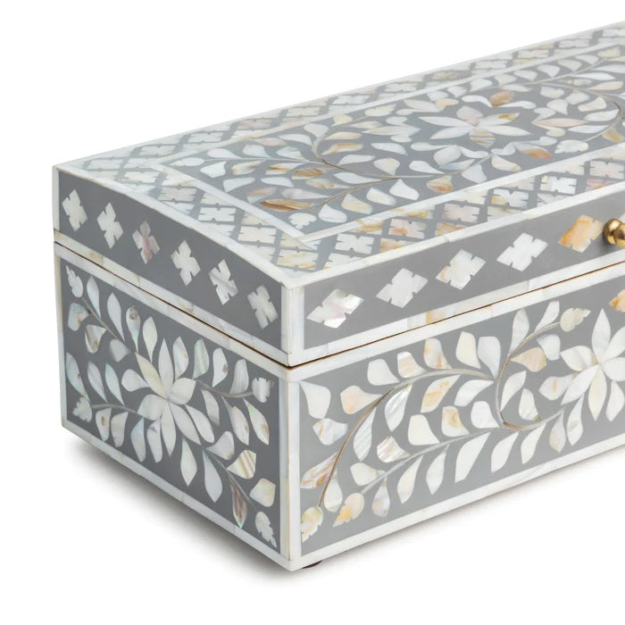 Mother of Pearl Inlay Jewelry Box - Exclusive Decorative box - Organizer & Storage - Special Gift - Home Decor.