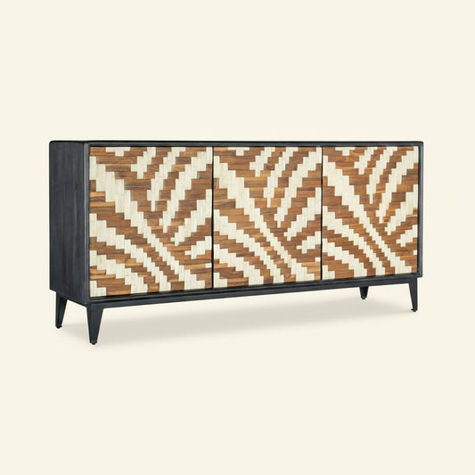 Commerce And Market - Entwined Credenza - Black