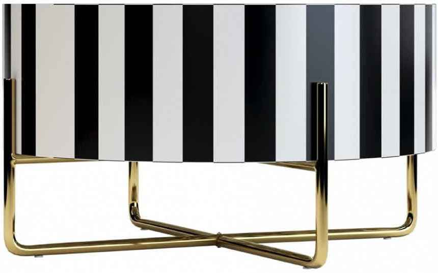 Bone Inlay Coffee Table Handcrafted Center Table with Floral Pattern Decorative Accent Furniture for Living Room, Lounge & Home Interiors