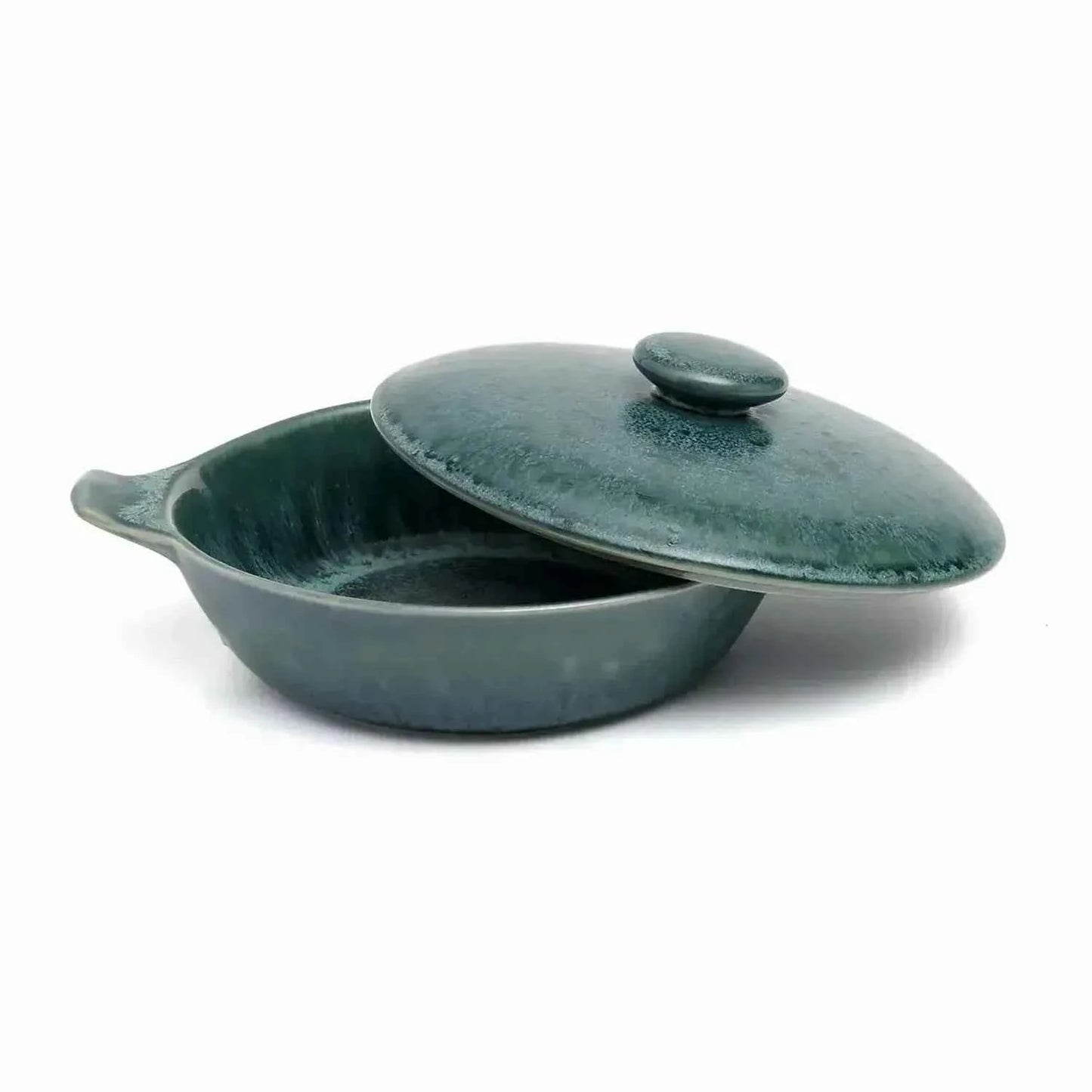 AQUA CERAMIC STEW POT | SET OF 4