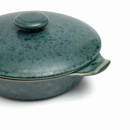 AQUA CERAMIC STEW POT | SET OF 4