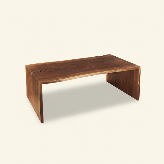 Live-Edge Miter Wrap Coffee Table