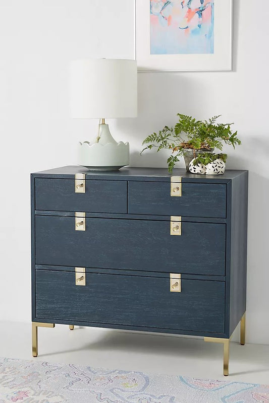 Ingram Four-Drawer Dresser | Modern Dresser Chest Of 4 Drawers