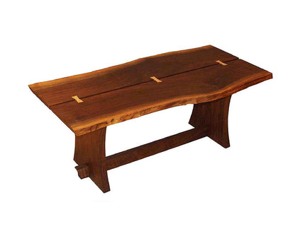 Live-Edge Butterfly Coffee Table