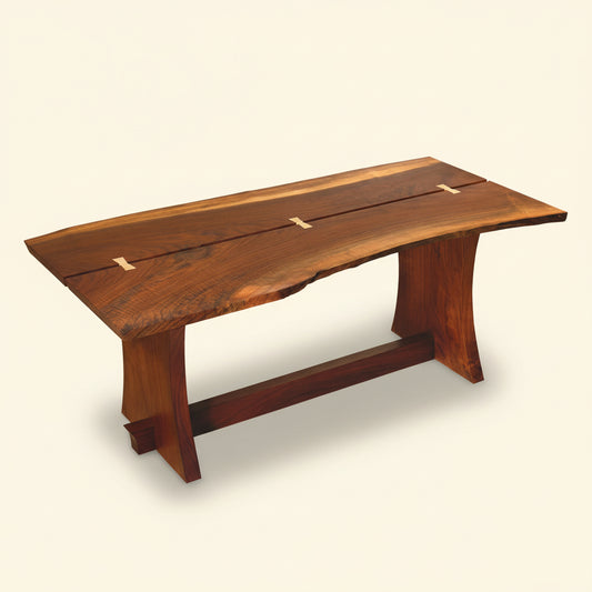 Live-Edge Butterfly Coffee Table