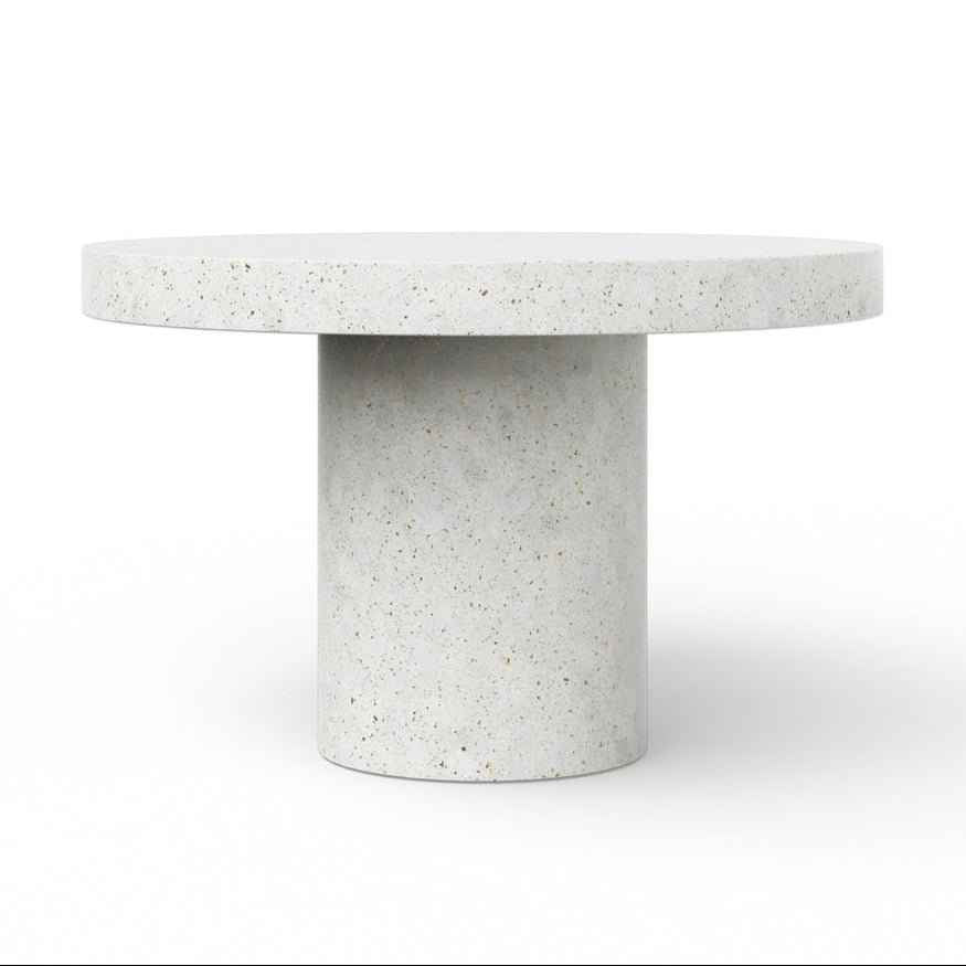 47'' ROUND CONCRETE DINING TABLE
