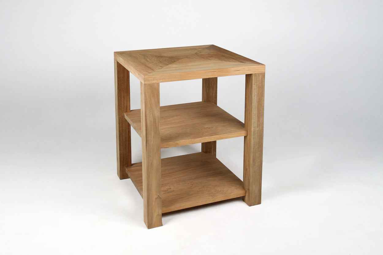 Square Drink Table- Natural