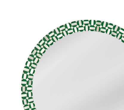 Alanis - Wall Mirror - Green