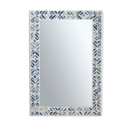 Azure Bone Inlay Mirror