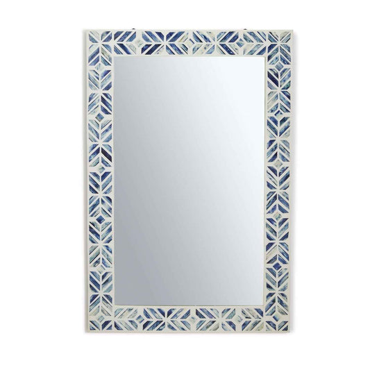 Azure Bone Inlay Mirror