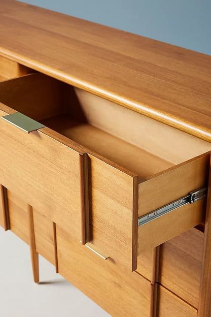 Quincy Six-Drawer Dresser | Modern Dresser Chest of 6 Drawers