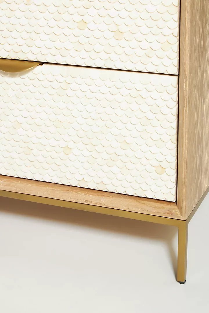 Pisces Six-Drawer Dresser | Modern Dresser Chest of 6 Drawers