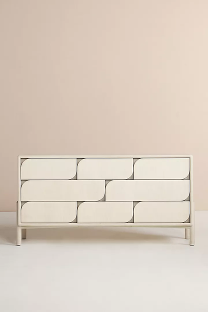 Hudson Eight-Drawer Dresser | Modern Dresser Chest of 8 Drawers