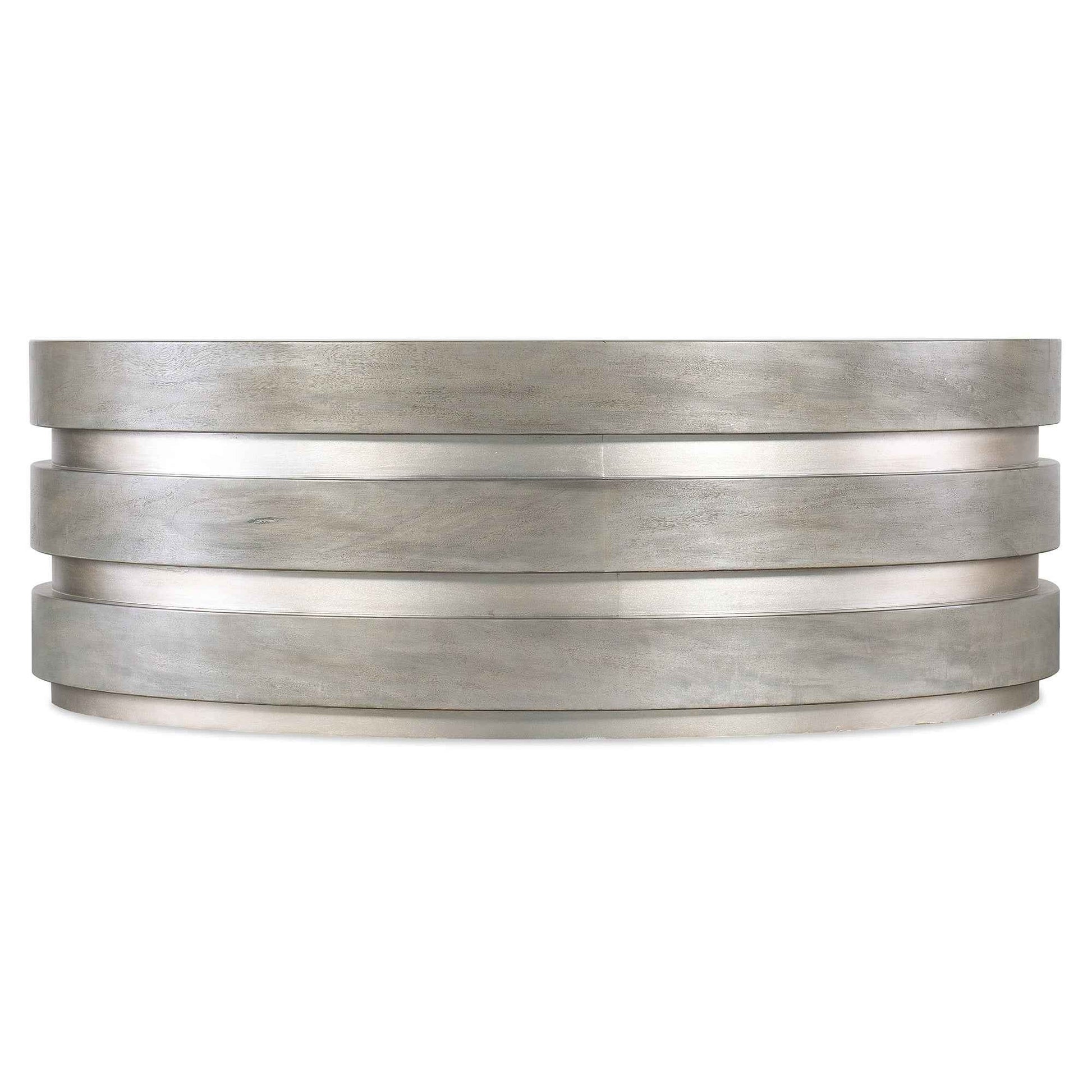 GUILDED SILVER COCKTAIL TABLE