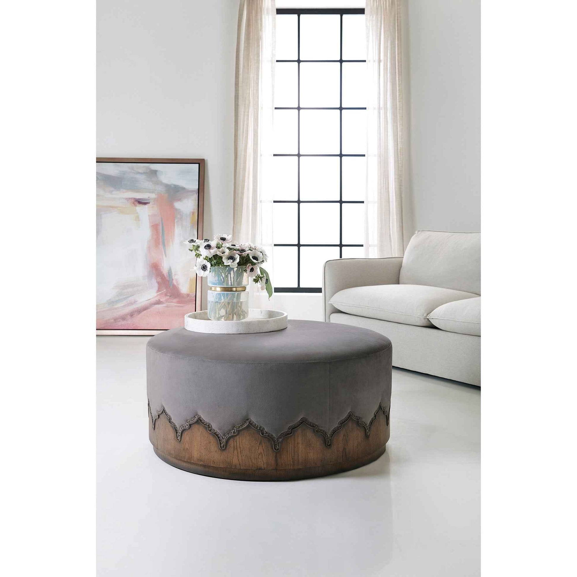 MEYERS COCKTAIL OTTOMAN TABLE