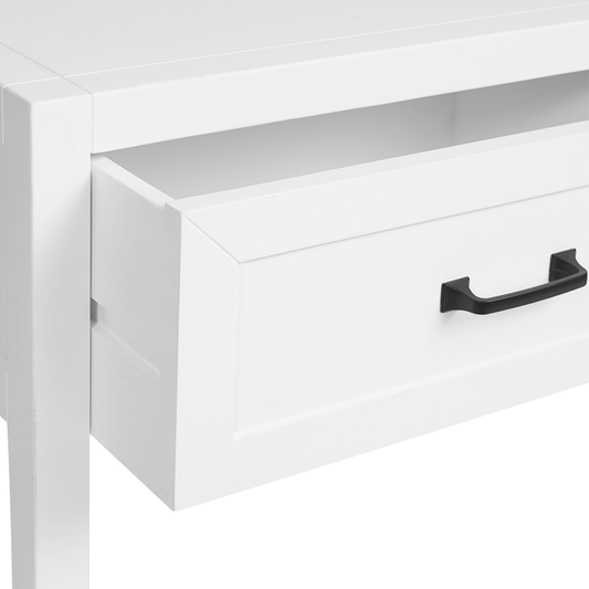 GUILD (BED)SIDE TABLE | WHITE-BLACK