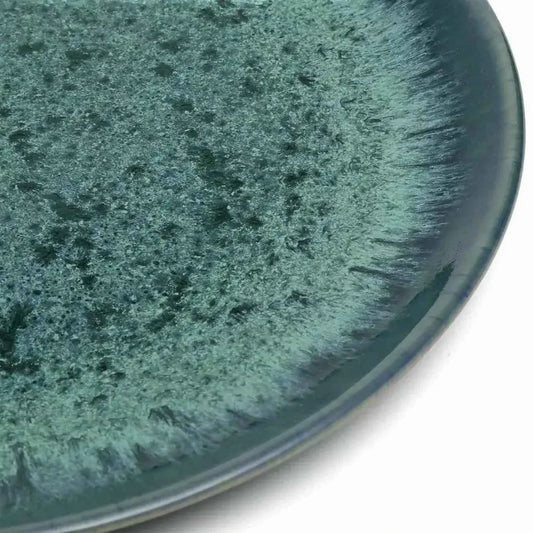AQUA CERAMIC DINNER PLATE | SET OF 4