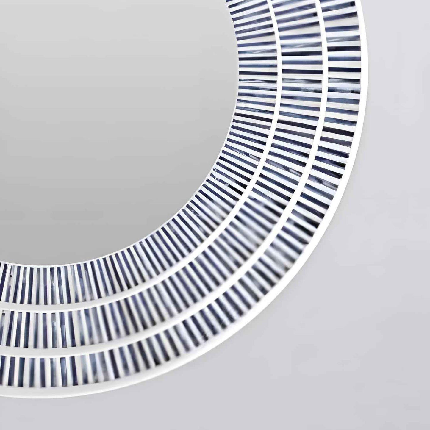 Handcrafted Bone Inlay Mirror Frame Unique Decorative Wall Mirror Frame with Intricate Bone Inlay Pattern, Ideal for Home, Living Room, Bedroom and Office Décor