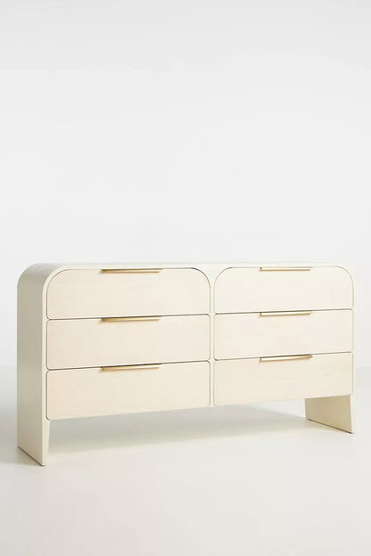 Sammi Six-Drawer Dresser | Modern Dresser Chest Of 6 Drawers