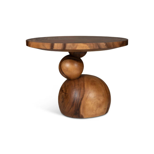NATURALS SOLID CHAMCHA WOOD NAKSU DINING TABLE