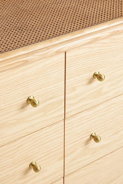 Heather field Dresser Six-Drawer Dresser | Modern dresser Chest of 6 drawers