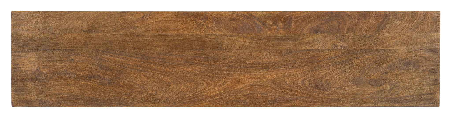 Commerce And Market - Linear Perspective Credenza - Light Brown